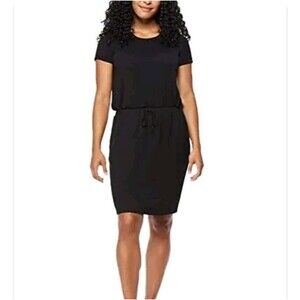 32° Degrees Nwt Black Cool Dress with Elastic Tight Waist XXL
